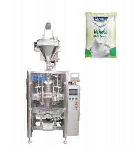 Автоматска машина за полнење и запечатување форма на кесичка во прав