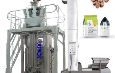 Автоматска машина за пакување за полнење со четири кесички за зрна кафе и прав