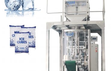 Автоматска машина за пакување со тежина од 5 килограми коцки мраз