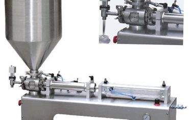 клип со полнач со вискозна течност од една глава