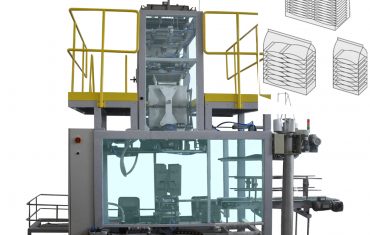 Автоматска линија за пакување за производство на балирање на меки кеси