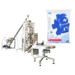 вертикална форма на сол се пополнува печат машина со волуметриски чаша