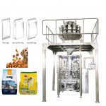 Автоматска машина за пакување за запечатување на полнење за вертикална форма на кеси за храна за домашни миленици