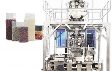 Автоматска машина за пакување за жито за полнење на вакуумски кеси од типот тула