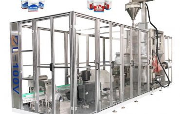 Автоматска машина за пакување со правосмукалка за запечатување полнење за формирање кеси