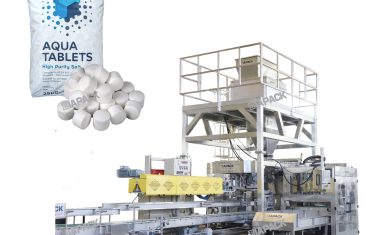 Машина за полнење кеси со тежина од 25-50 кг таблети со сол